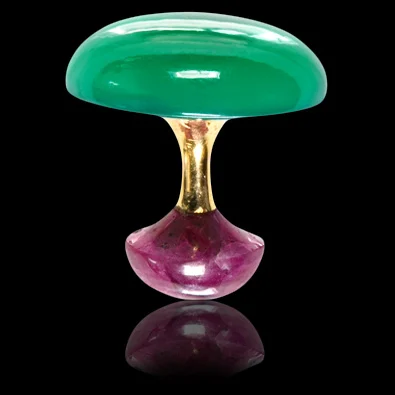 Onyx green yellow gold